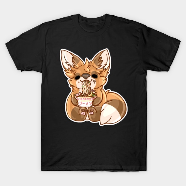 Ramen Fox - Gen 1 T-Shirt by BrambleBean